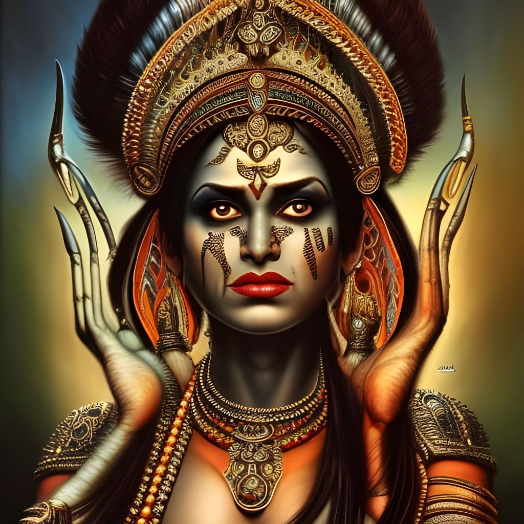 Kali - AI Generated Artwork - NightCafe Creator