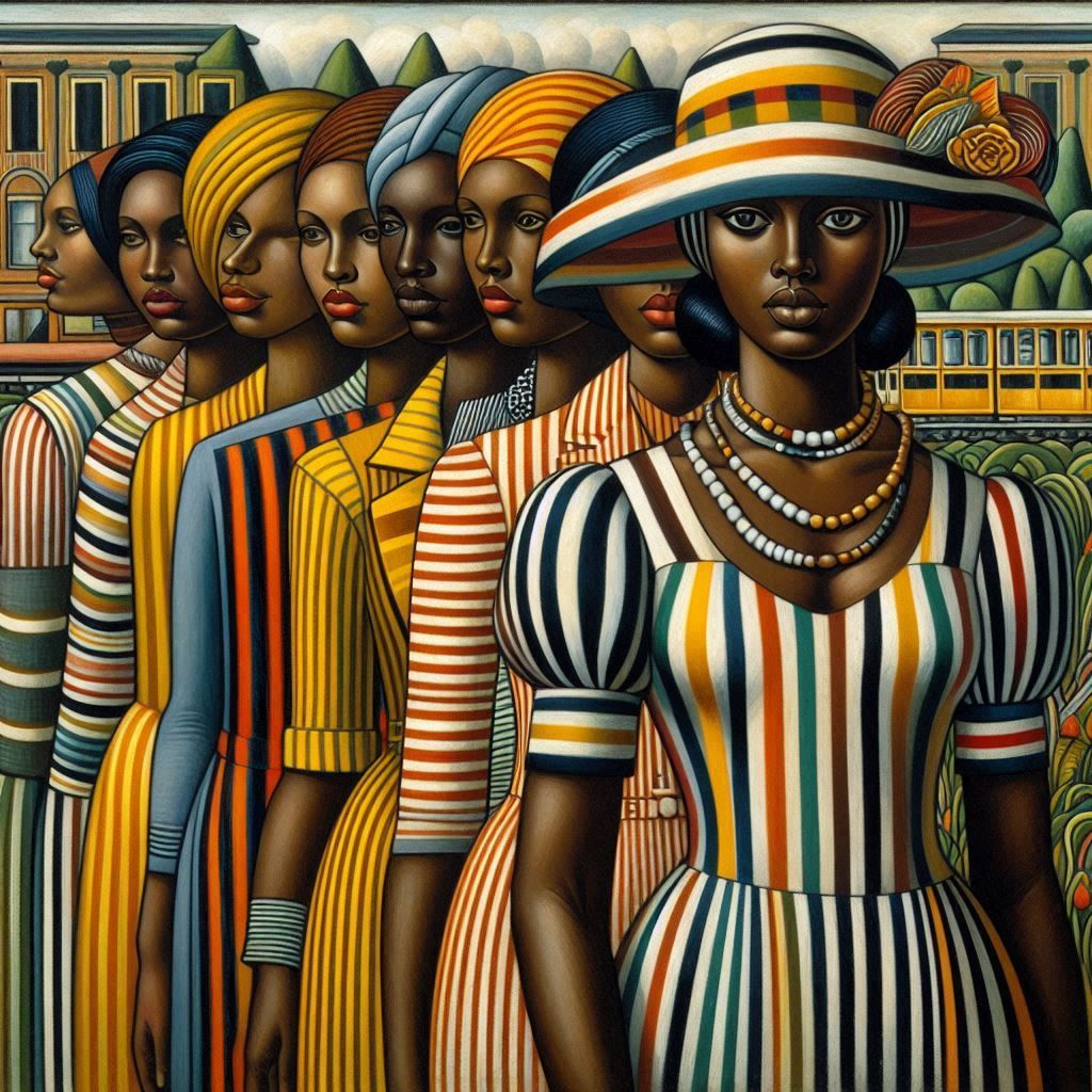 Row of Stripes