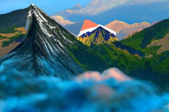Diverse Mountain Range