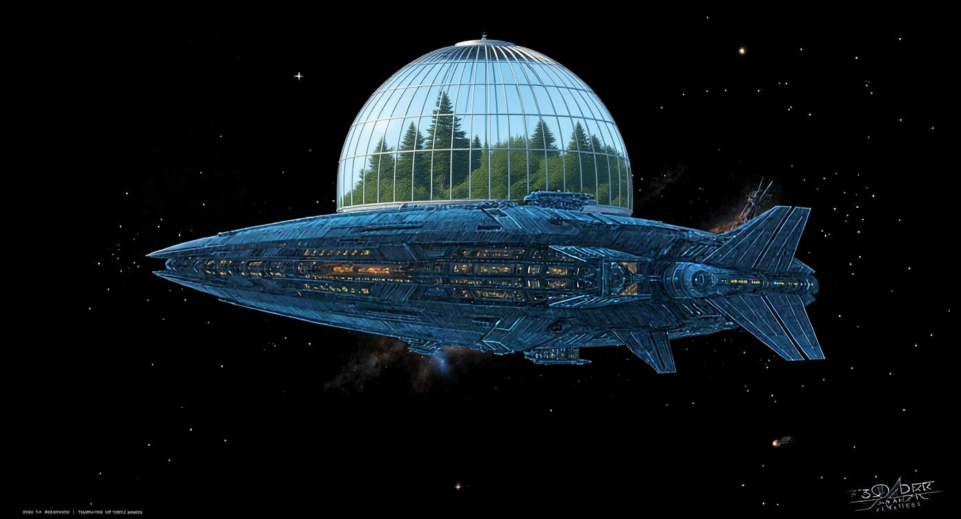 Generational star ship