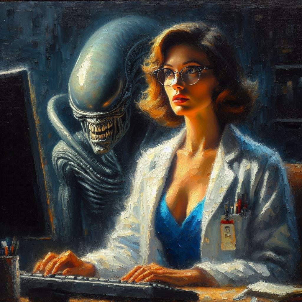 "Black Jack on the Red Queen."