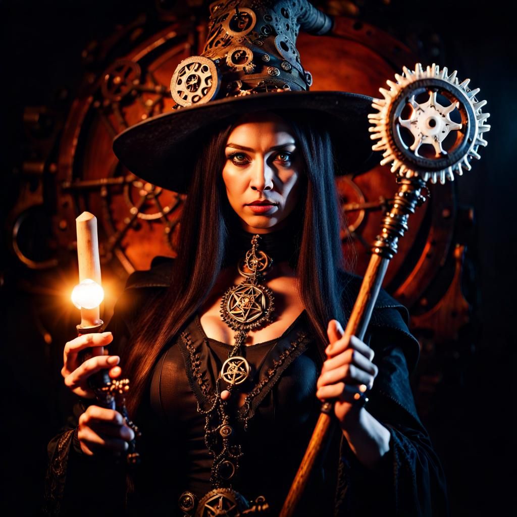 Dark Steampunk Wizard 5