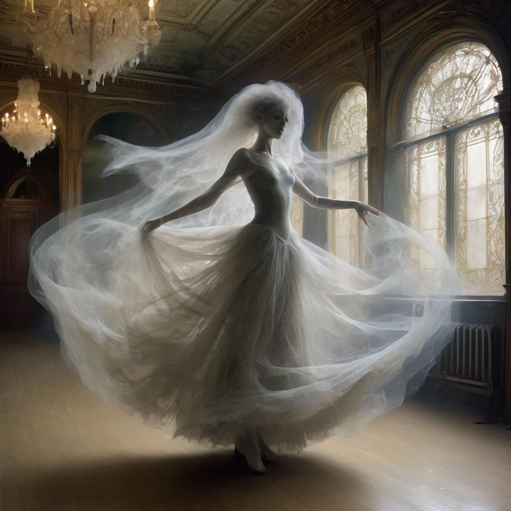 I am sick of tulle now.  by @Witchyluck