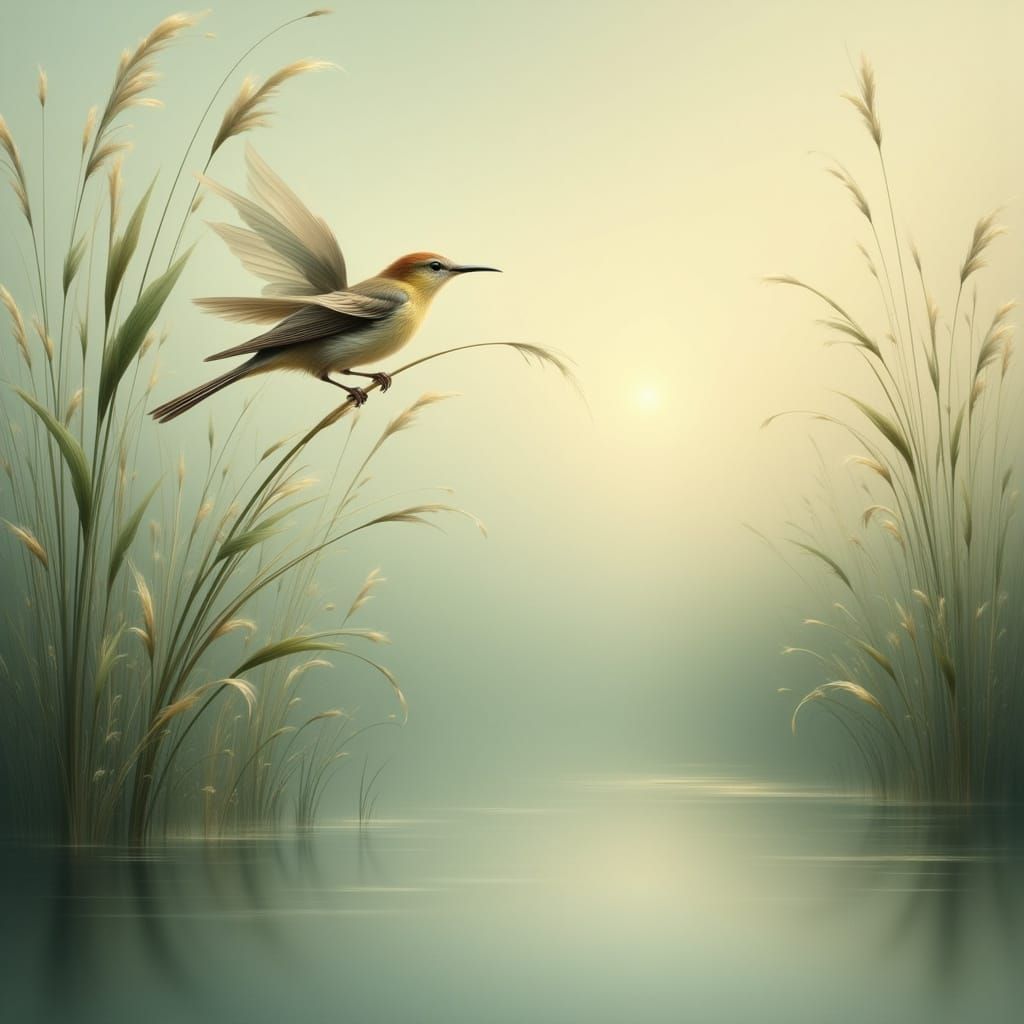 Bird in the Marsh (2)  by @Lady of the Thorns