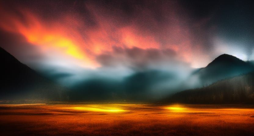 epic lighting landscape