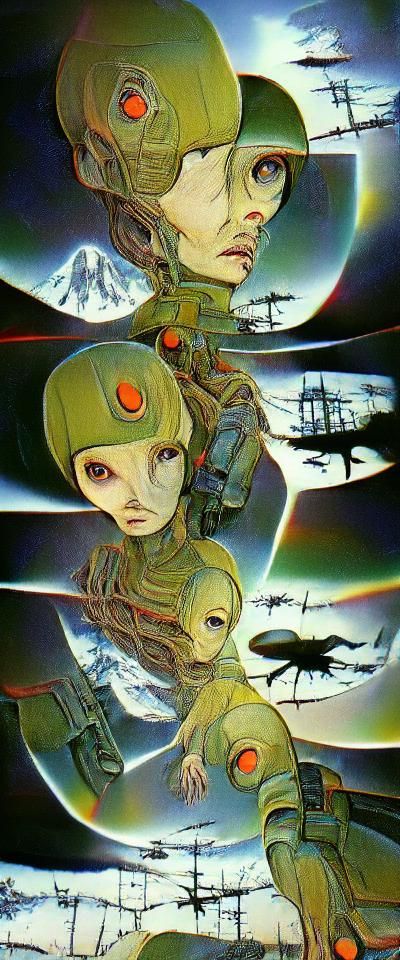 Artwork by Mamoru Oshii