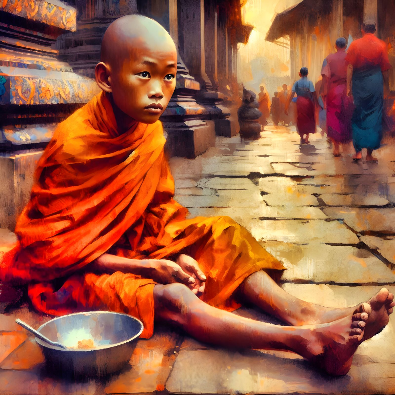 Buddhist Novice (2)