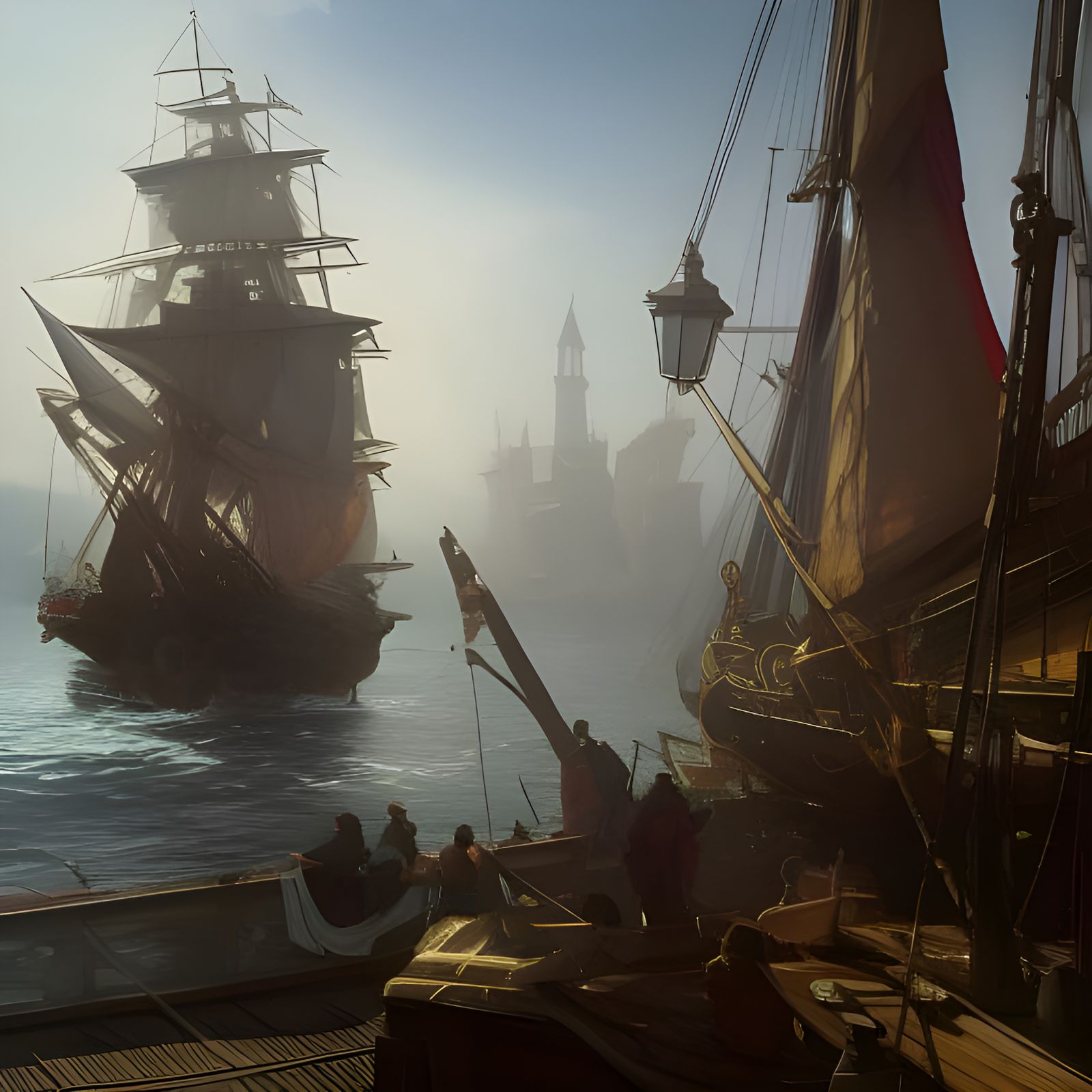 18th century ships  by @Napoleon_Bonaparte