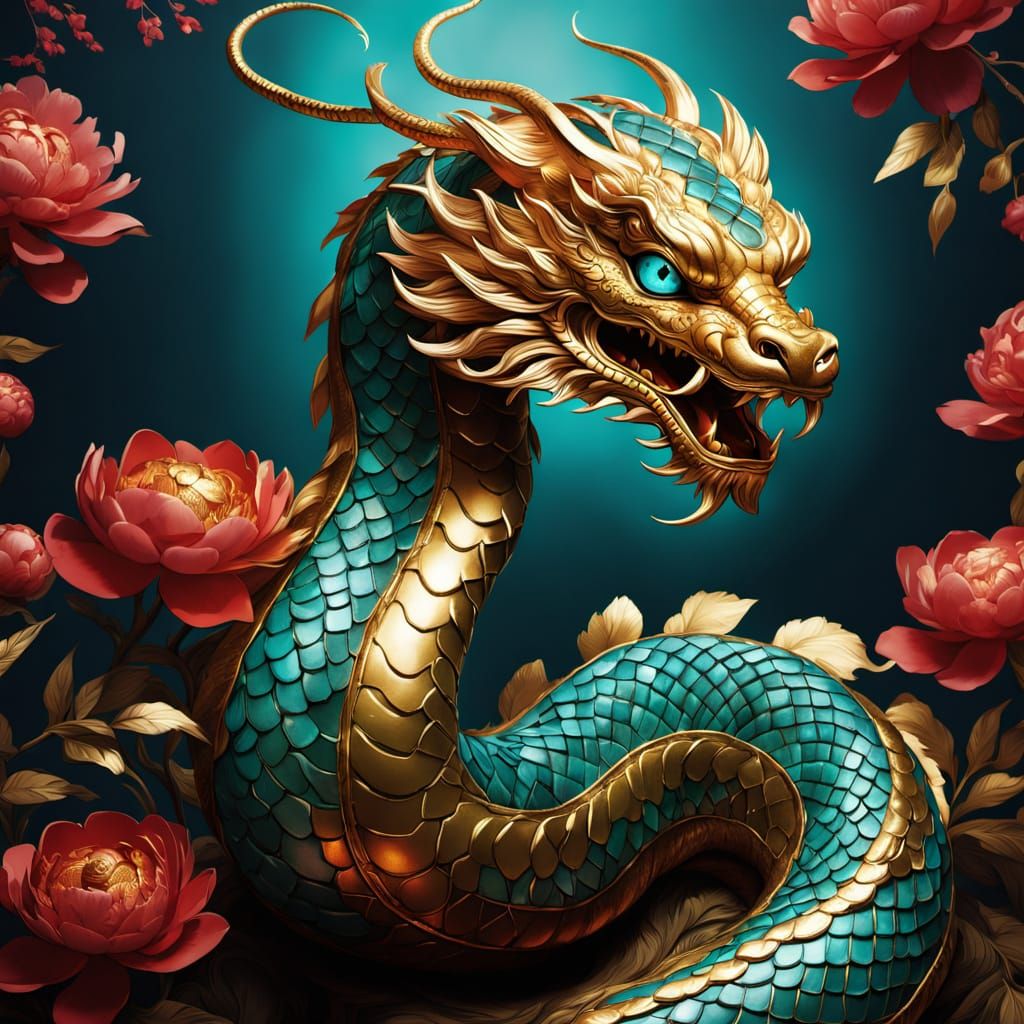 Celebrating The Year of The Snake  by @bronfoth