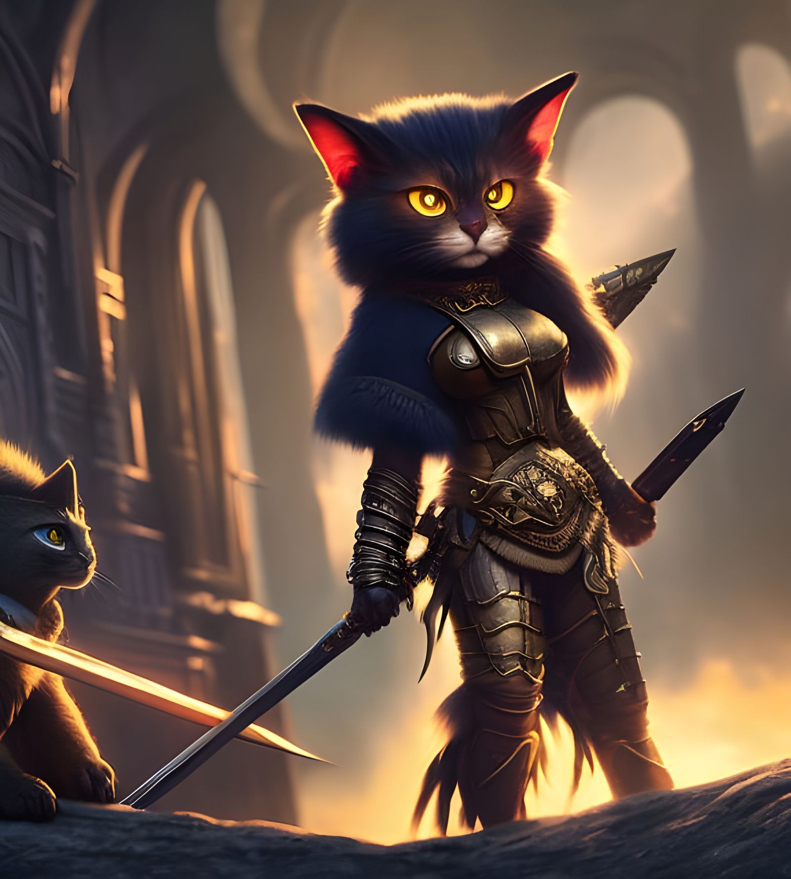 *Kitten can walk now* -Cat warriors