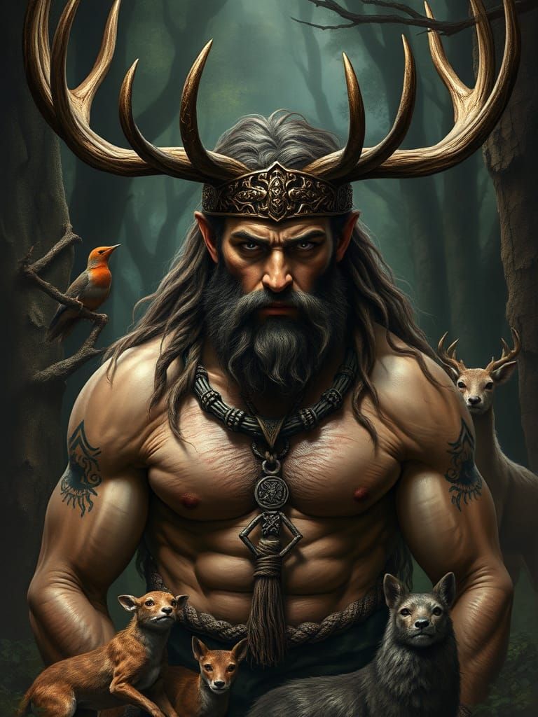 Celtic Mythology Cernunnos: The "Lord of Wild Things" 
