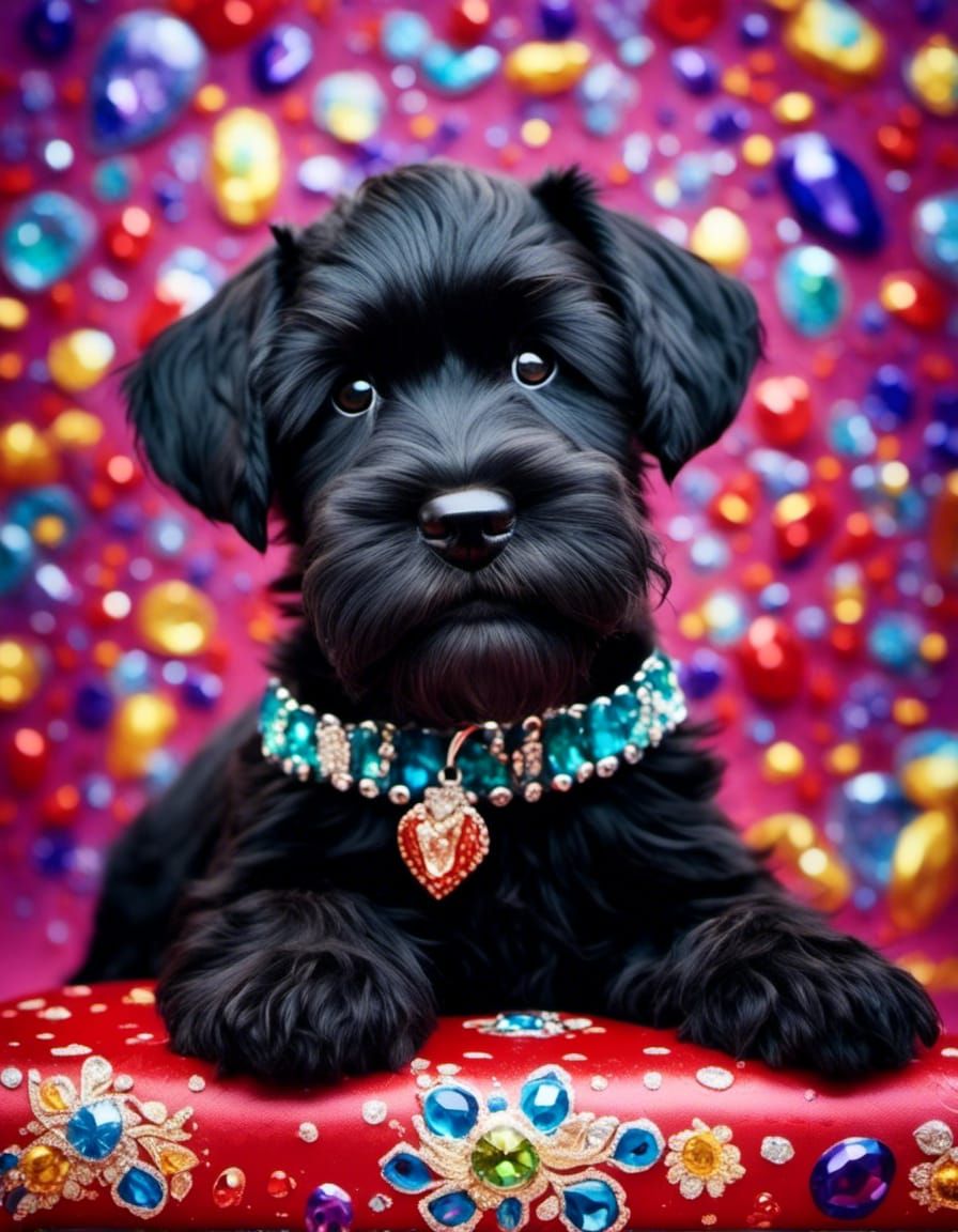  Giant Schnauzer Puppy 