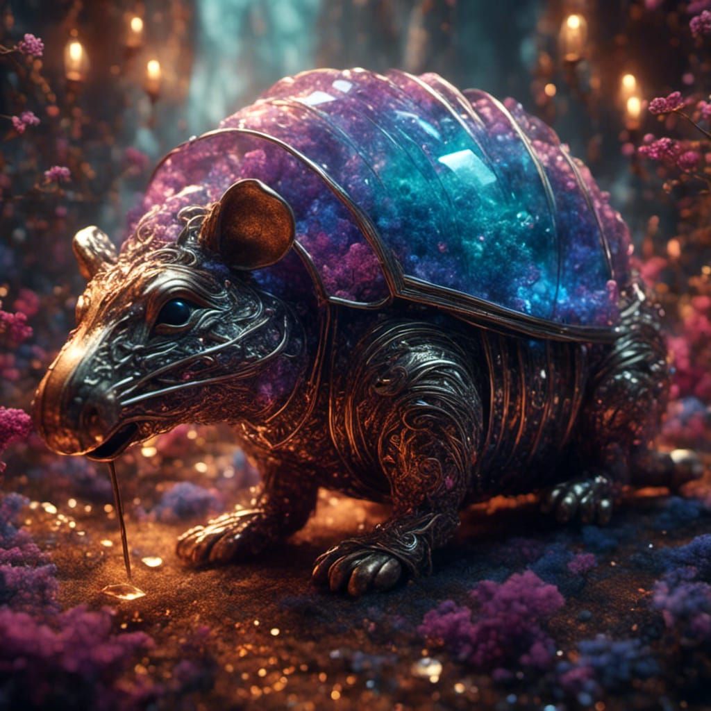 A Crystal Armadillo