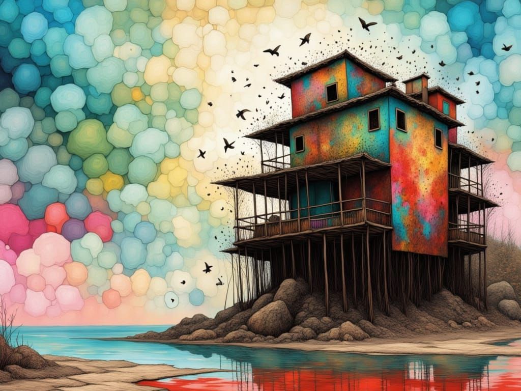 ULTRA INTENSE <lora:SOS STACKED STILTS:1.0>