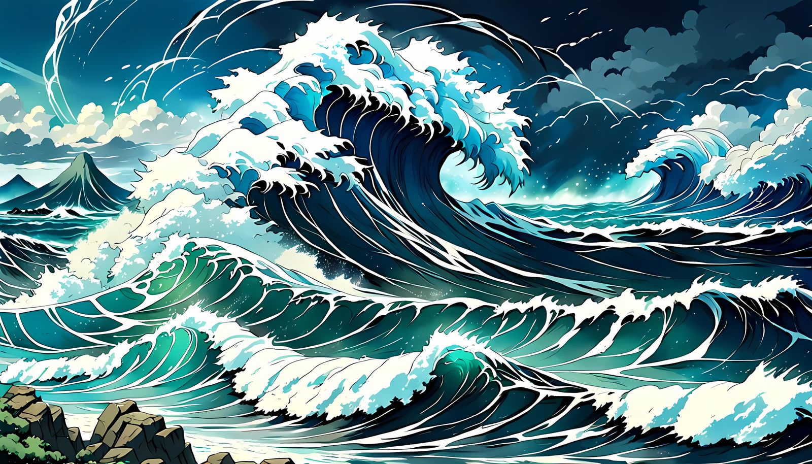 Ocean waves   by @Pdg111