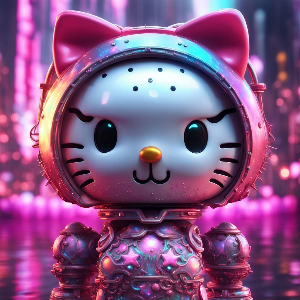 Hello Kitty profile picture - AI Generated Artwork - NightCafe Creator