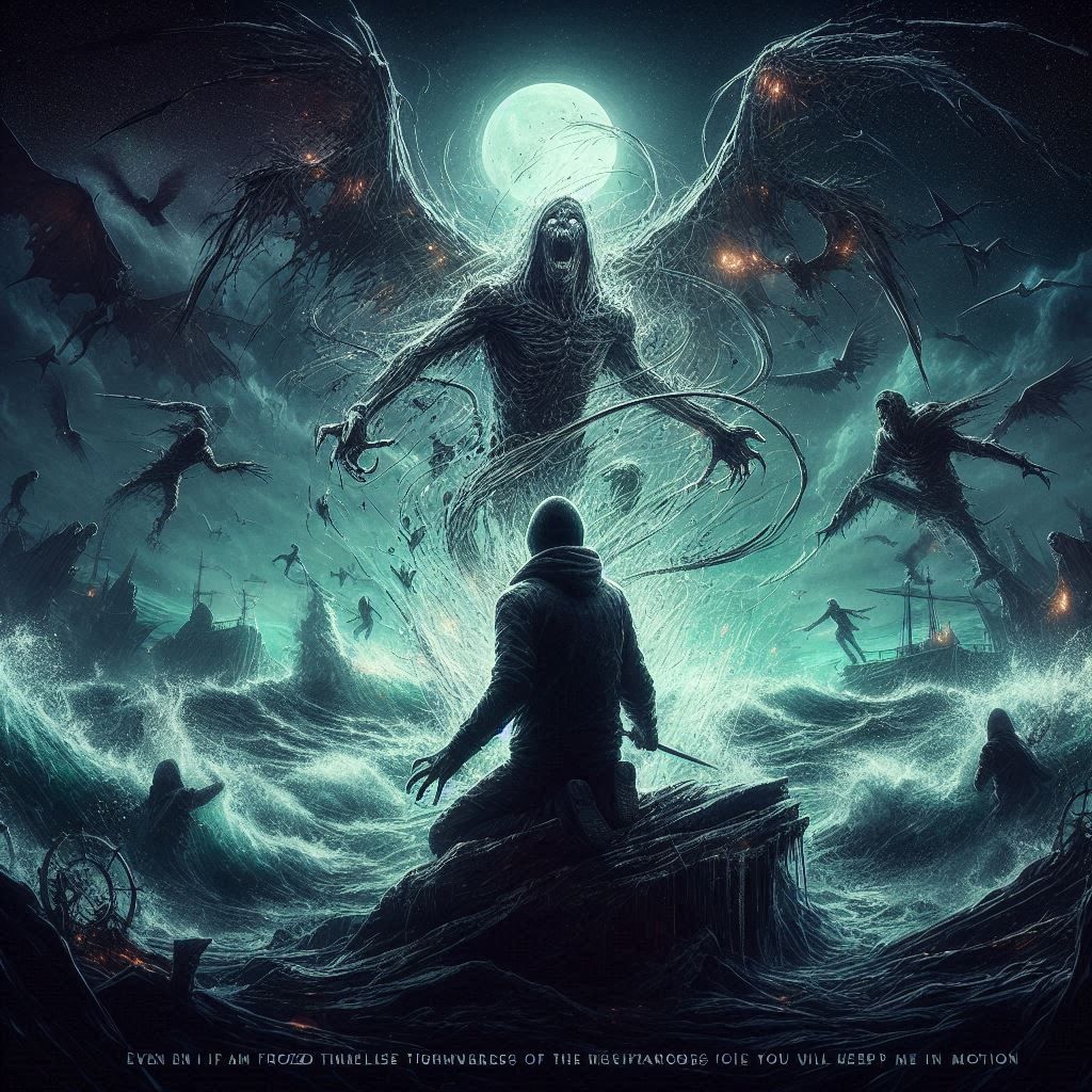 That even if I am frozen, Timeless as a ghost in my, Nightma...