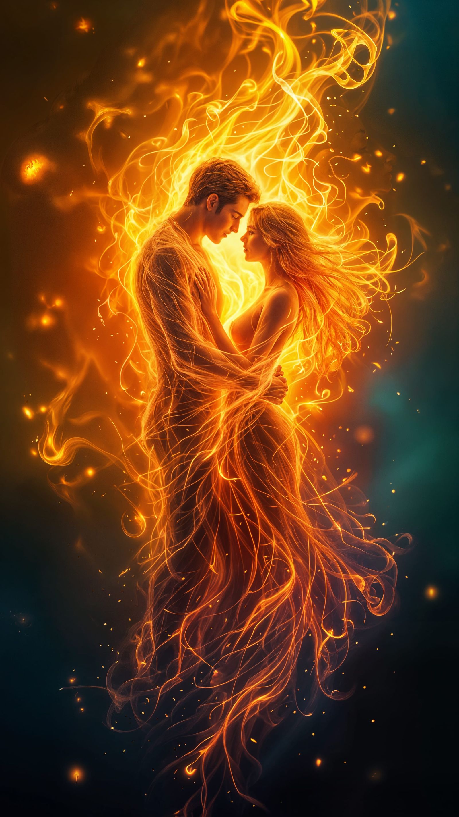 A Fiery Romance  by @EmzMc