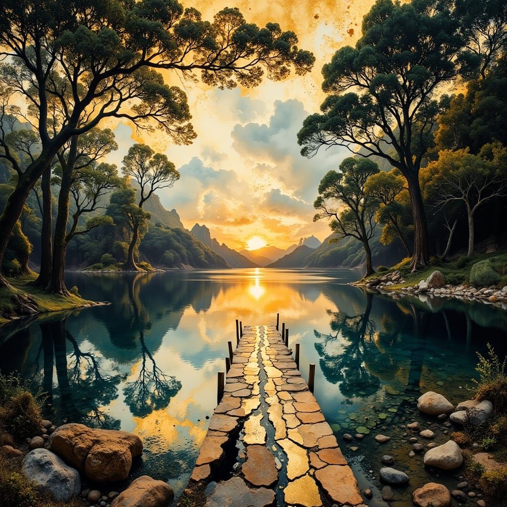 Old pier sunset   by @JFT97