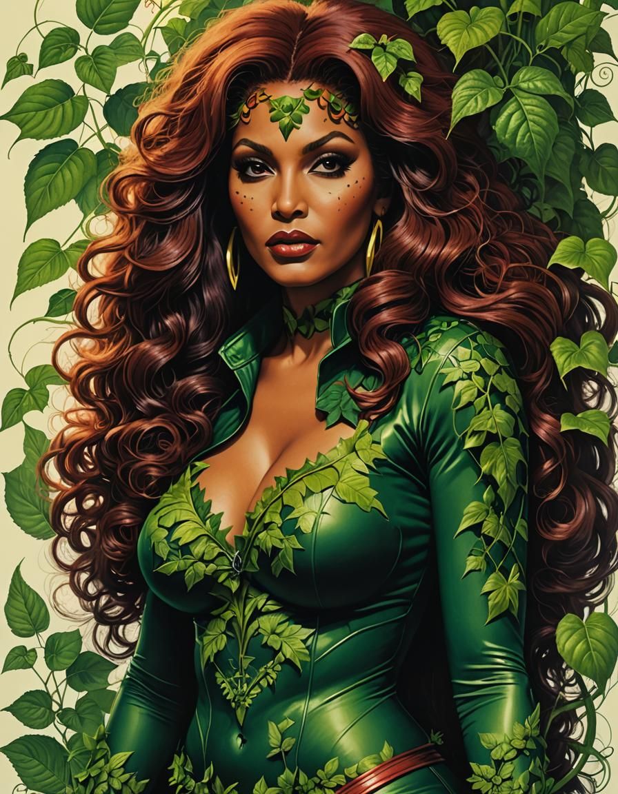 Pam Grier as Poison Ivy