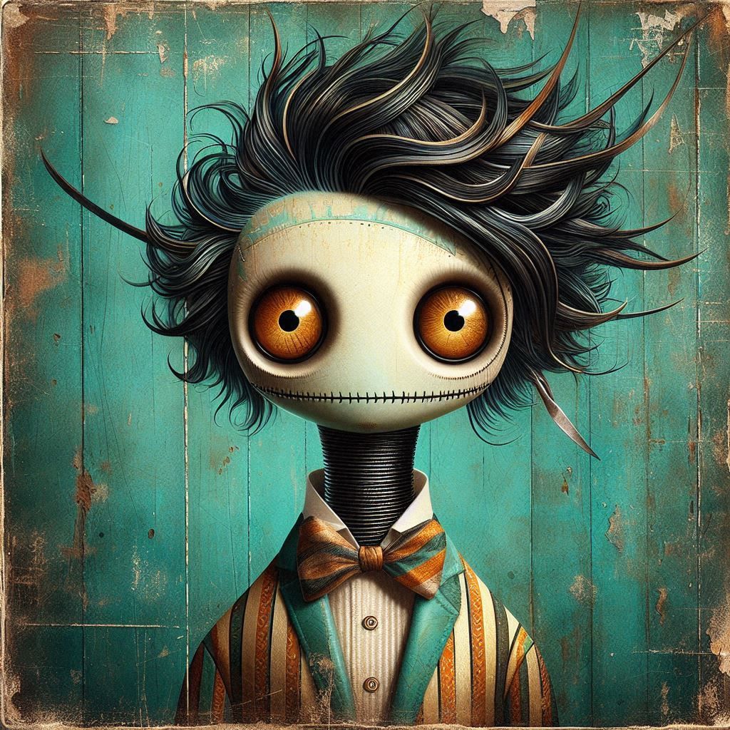 Mika had been cutting his own hair since he was 12 years old...