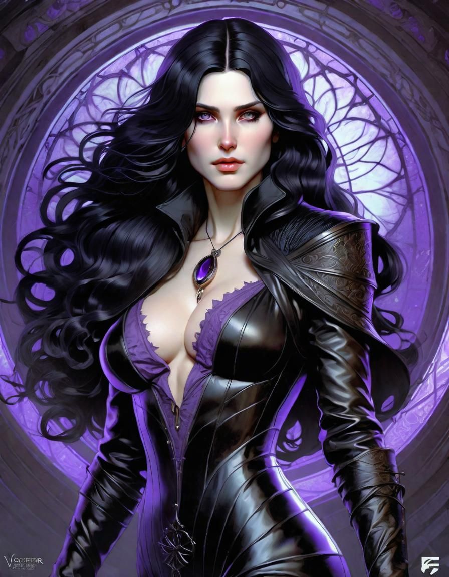 Yennefer of Vengerberg 1 - AI Generated Artwork - NightCafe Creator