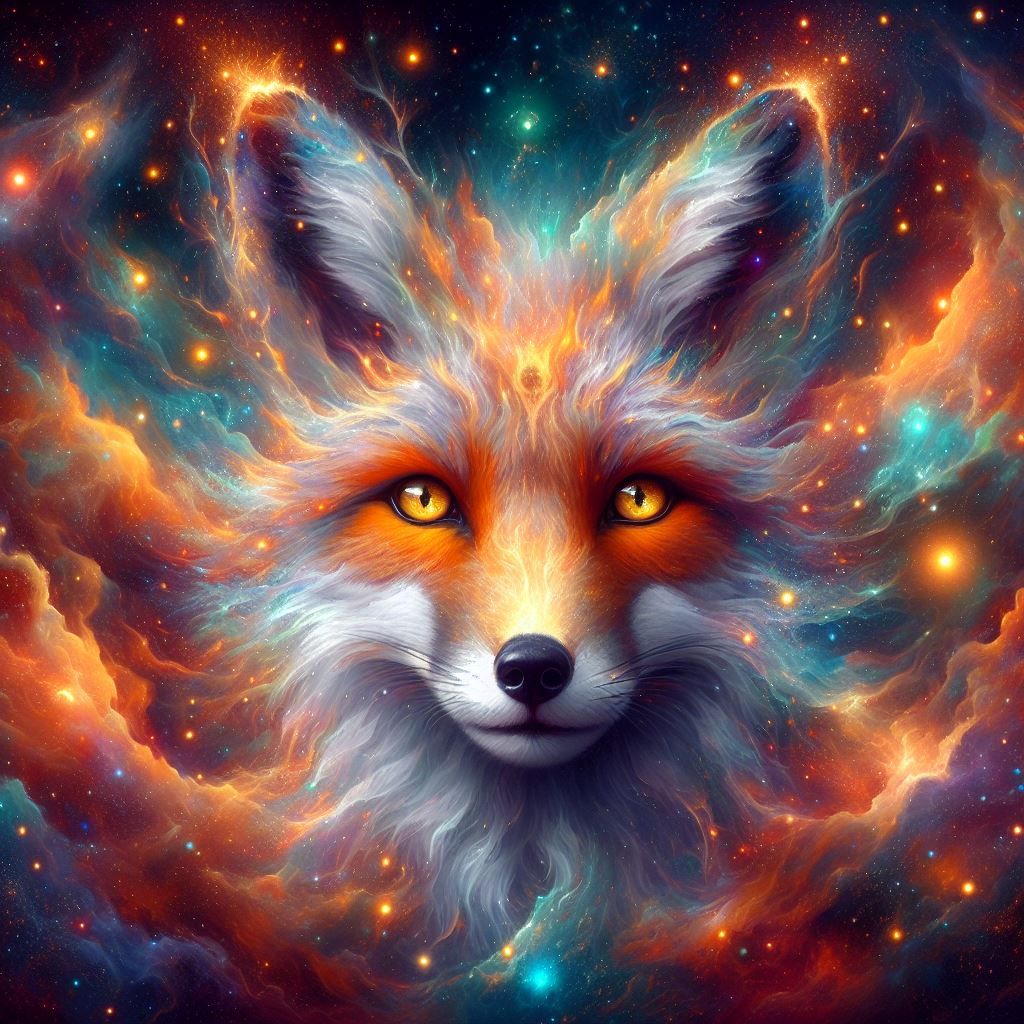 Fox as a Spirit Animal - AI Generated Artwork - NightCafe Creator