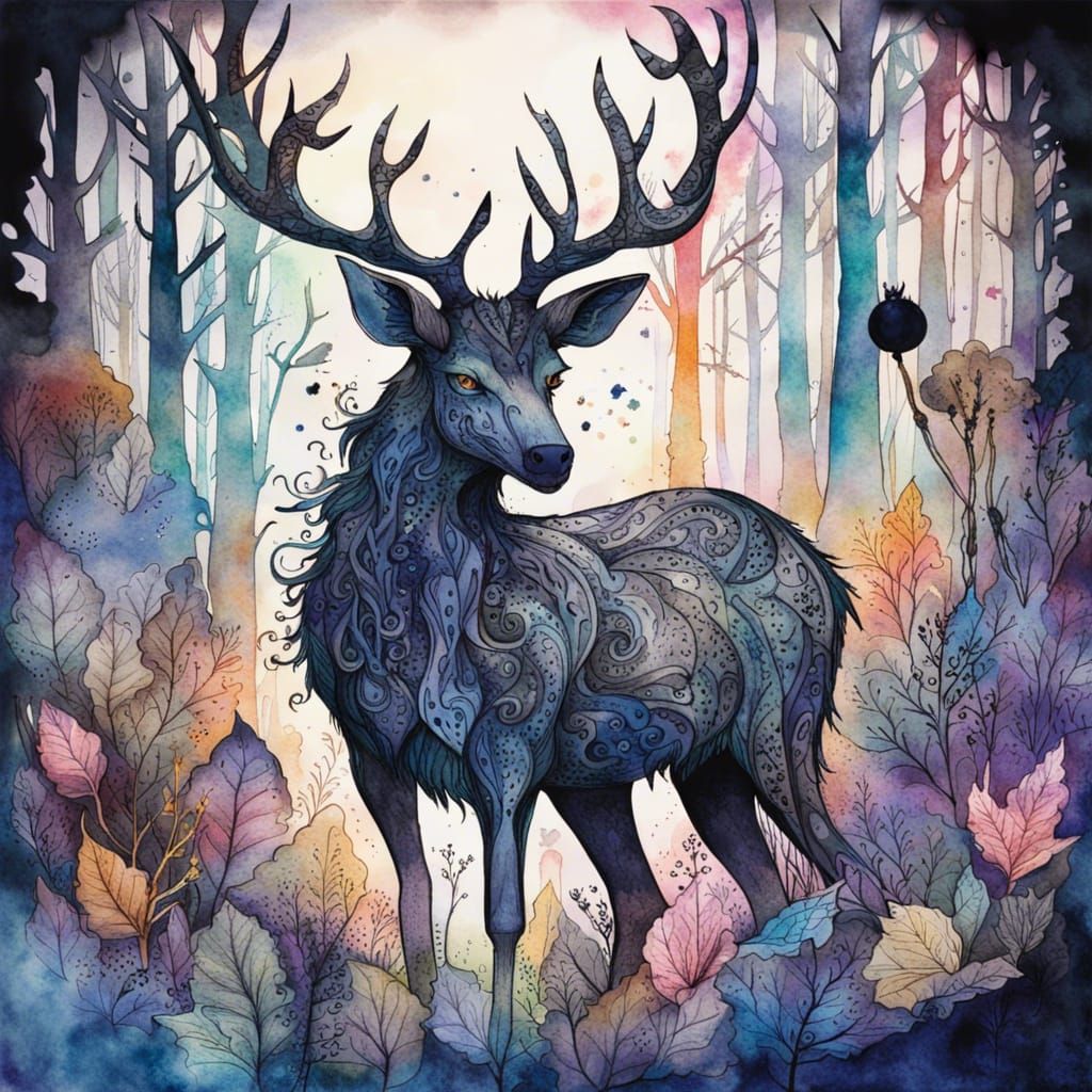 Creature of the forest   by @David Gotet