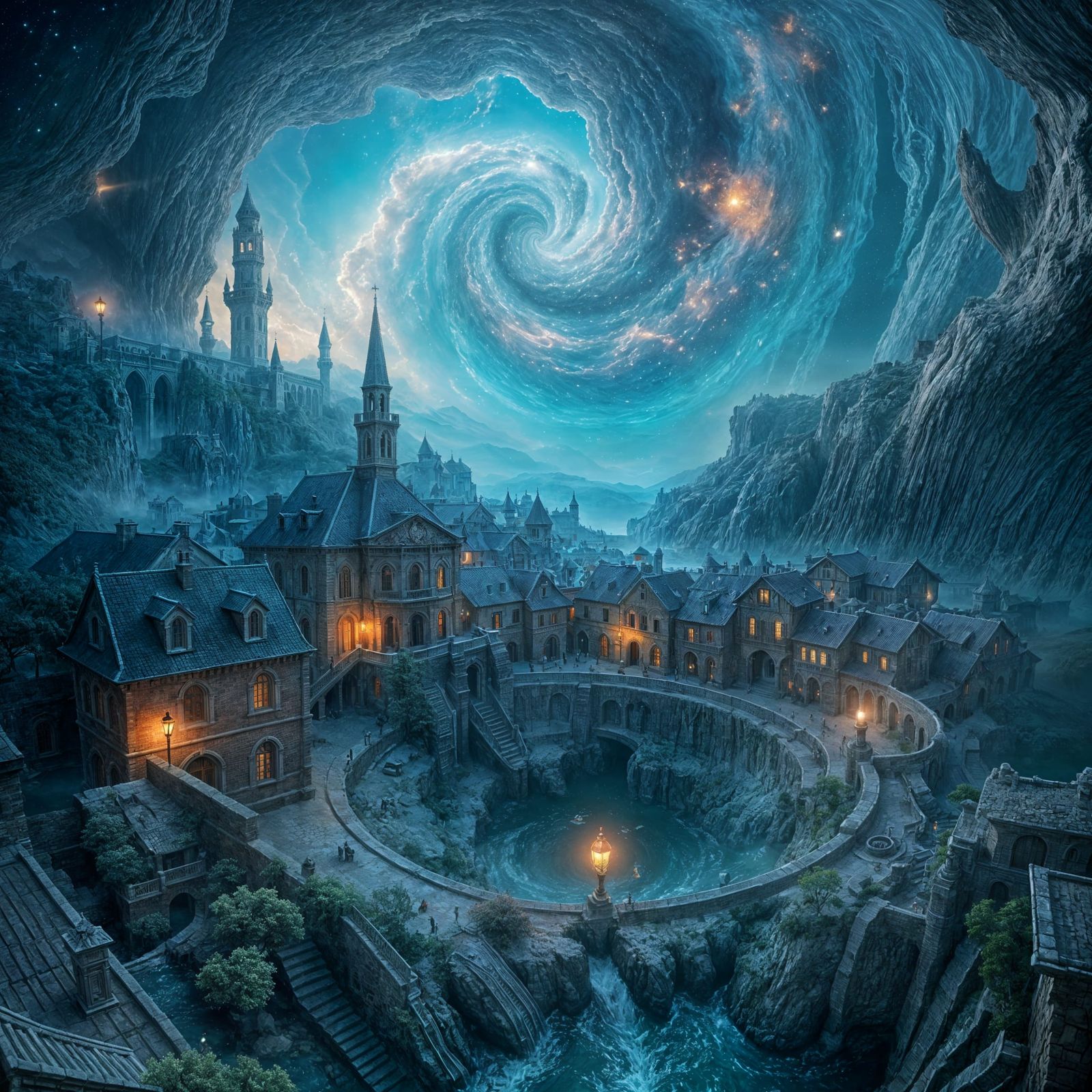 Through a dragon's eye  by @CorriBArt