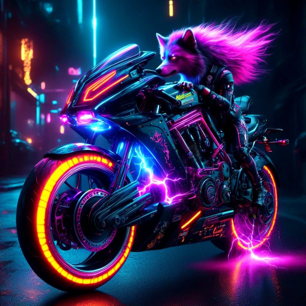 Cyber Neon Magic