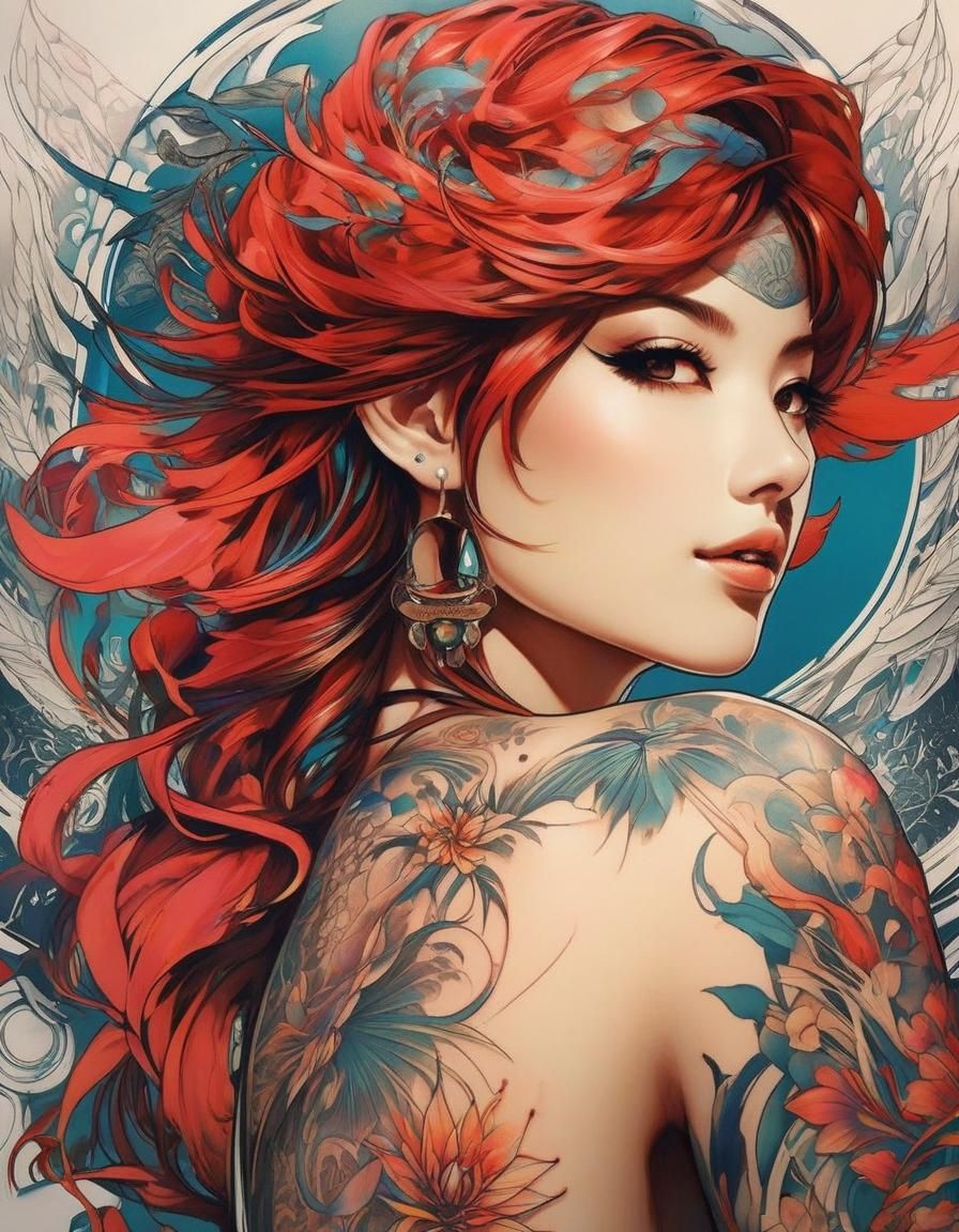 Fire Lily  by @Mattagos