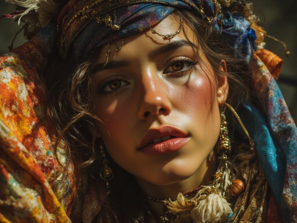 Art styled by Marc Simonetti & Yoji Shinkawa & WLOP, soft lighting, sharp focus, paint drops, rough edges, trending on artstation, studio ph...