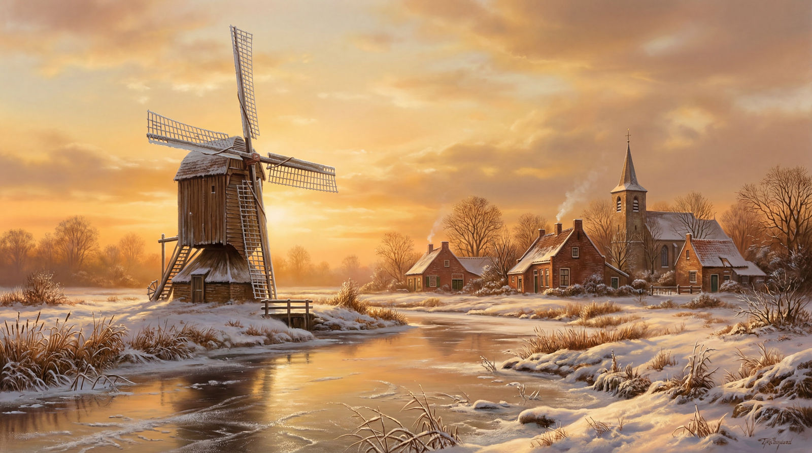 Winter in the Lowlands  by @Pylonkin