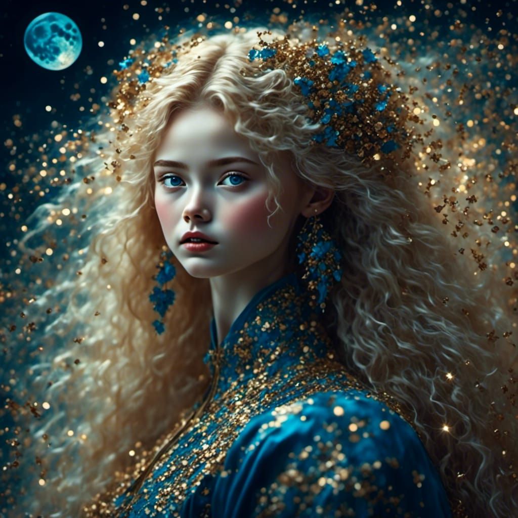 A dreamer of pictures, I run in the night
You see us together, chasing the moonlight 
My cinnamon girl