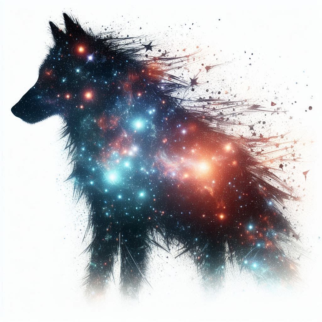 double exposure beautiful fantasy DALL-E 3 portrait landscape..