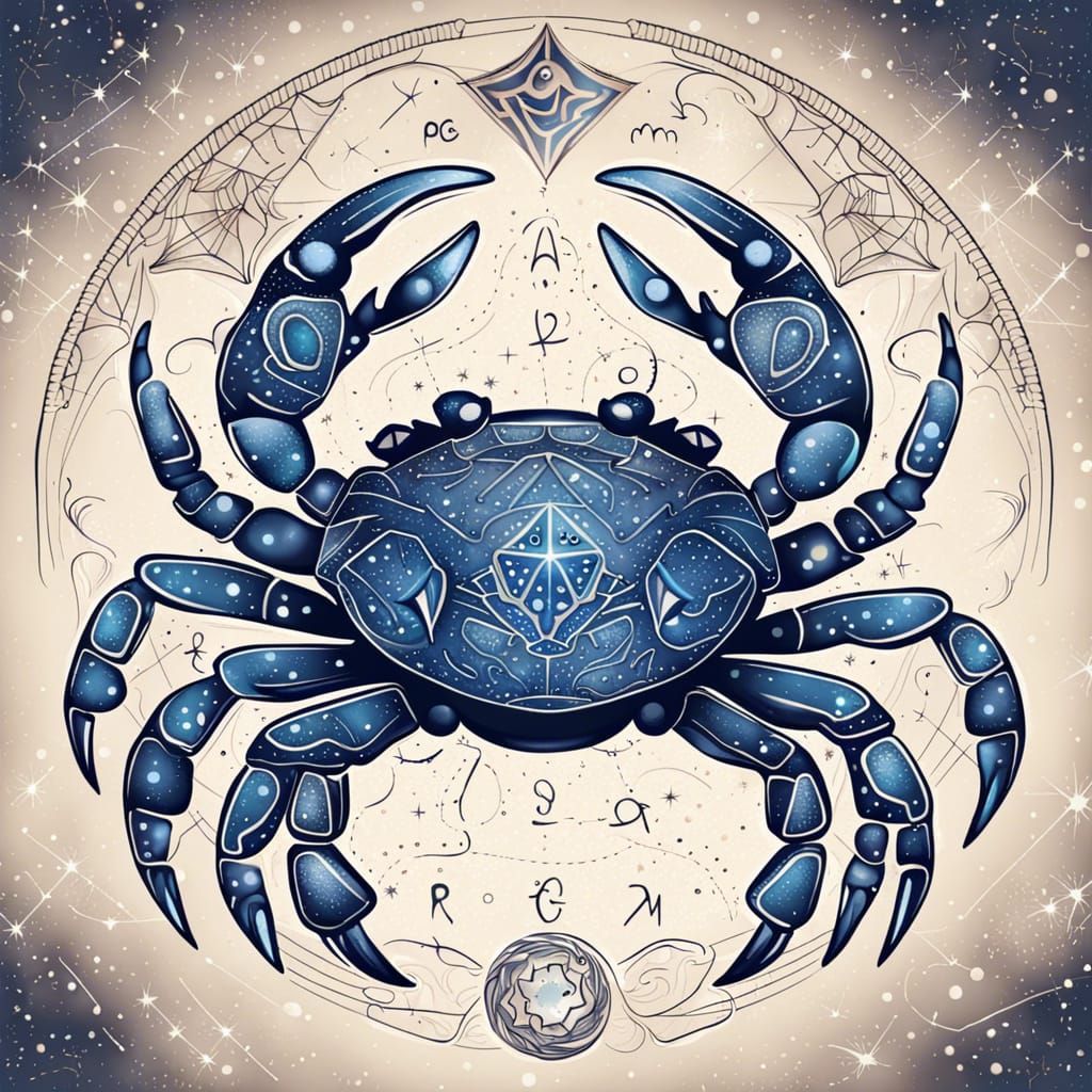 Zodiac Cancer - AI Generated Artwork - NightCafe Creator