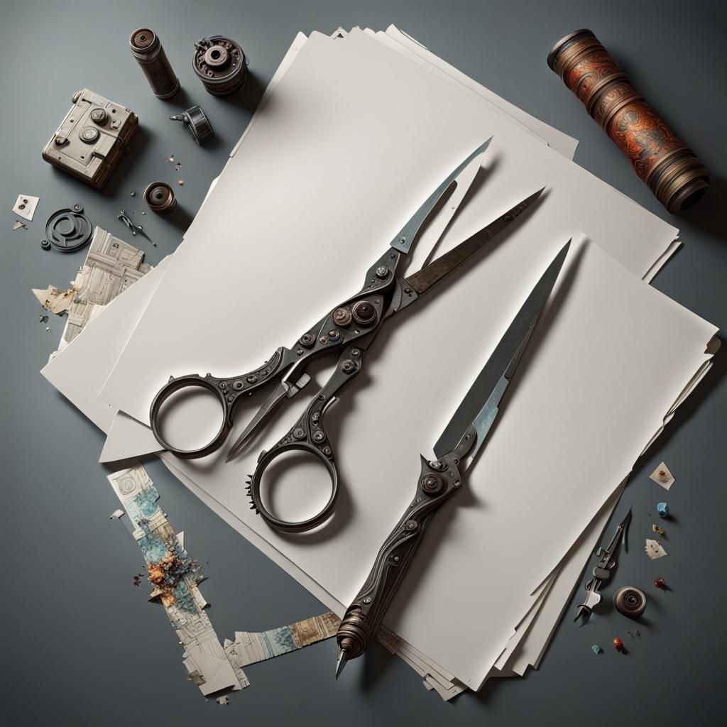 Scissors (almost)  by @Caroline