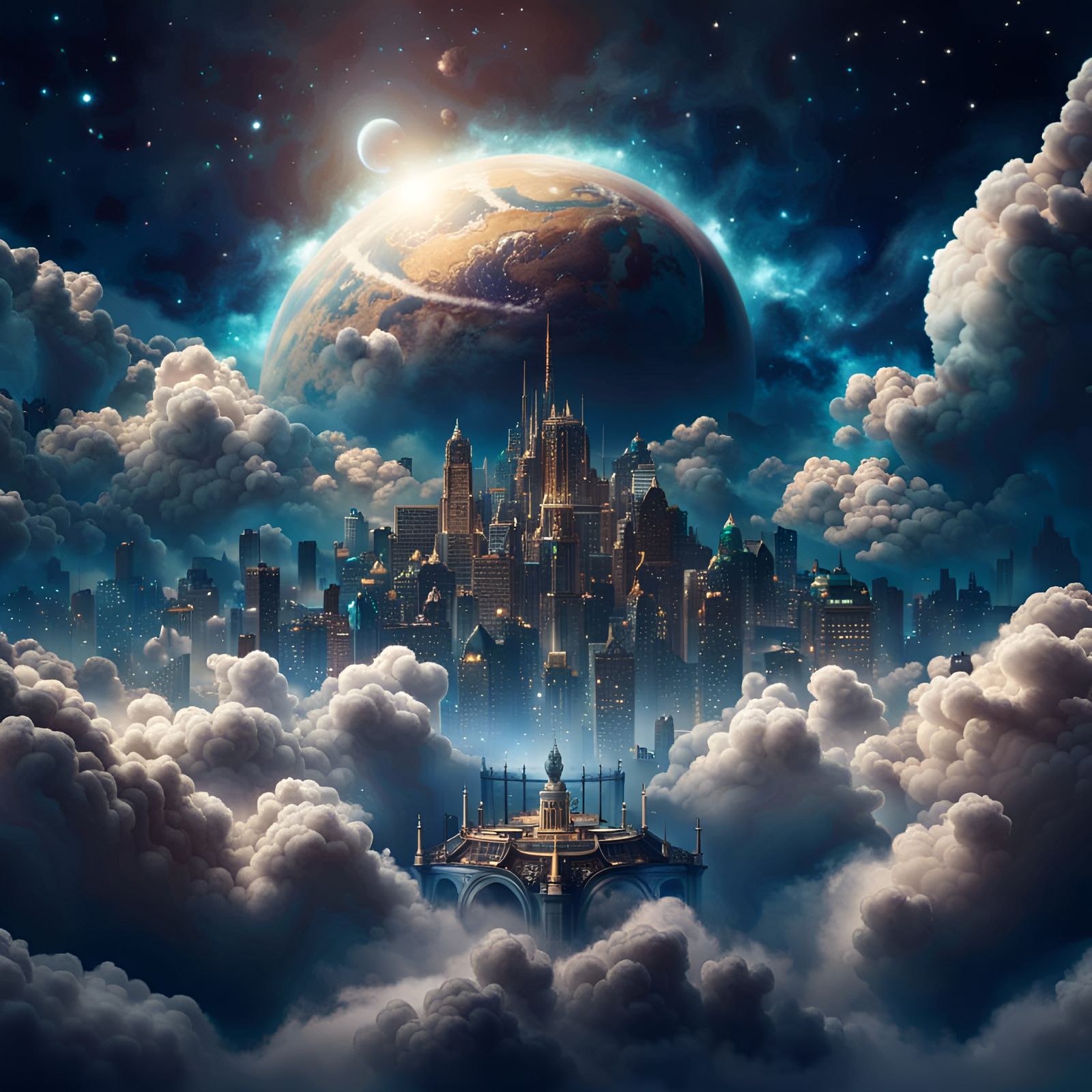 Celestial City   by @SueDahQue 