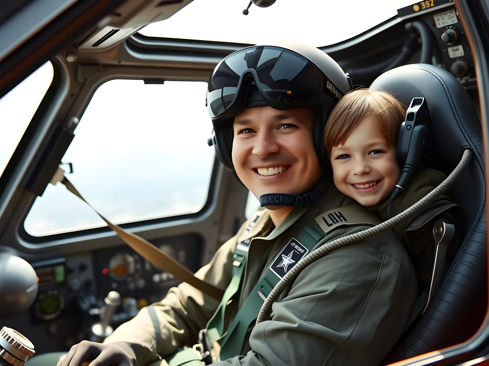 Father and son bonding good, fusing bad  by @Gary Murakami