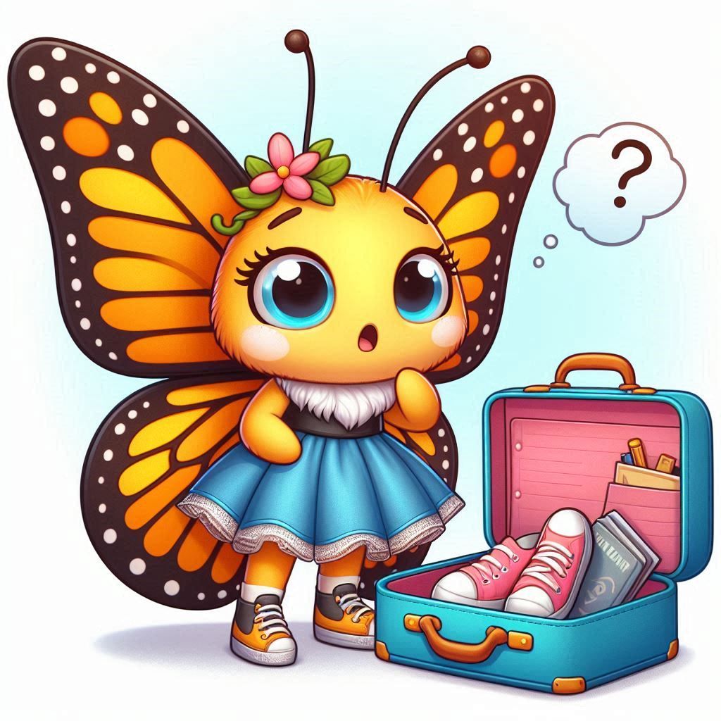 Didn't I pack the blue ones??