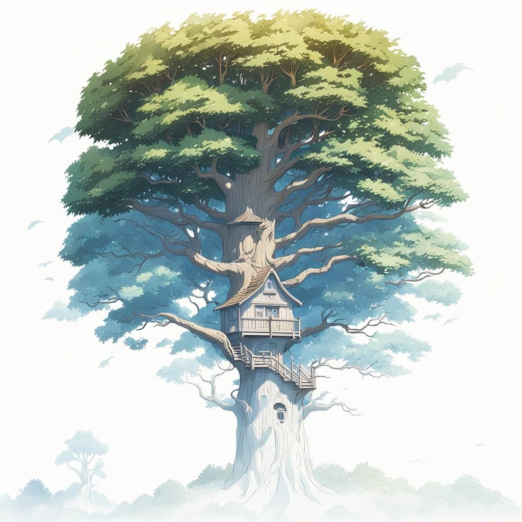 a tree house