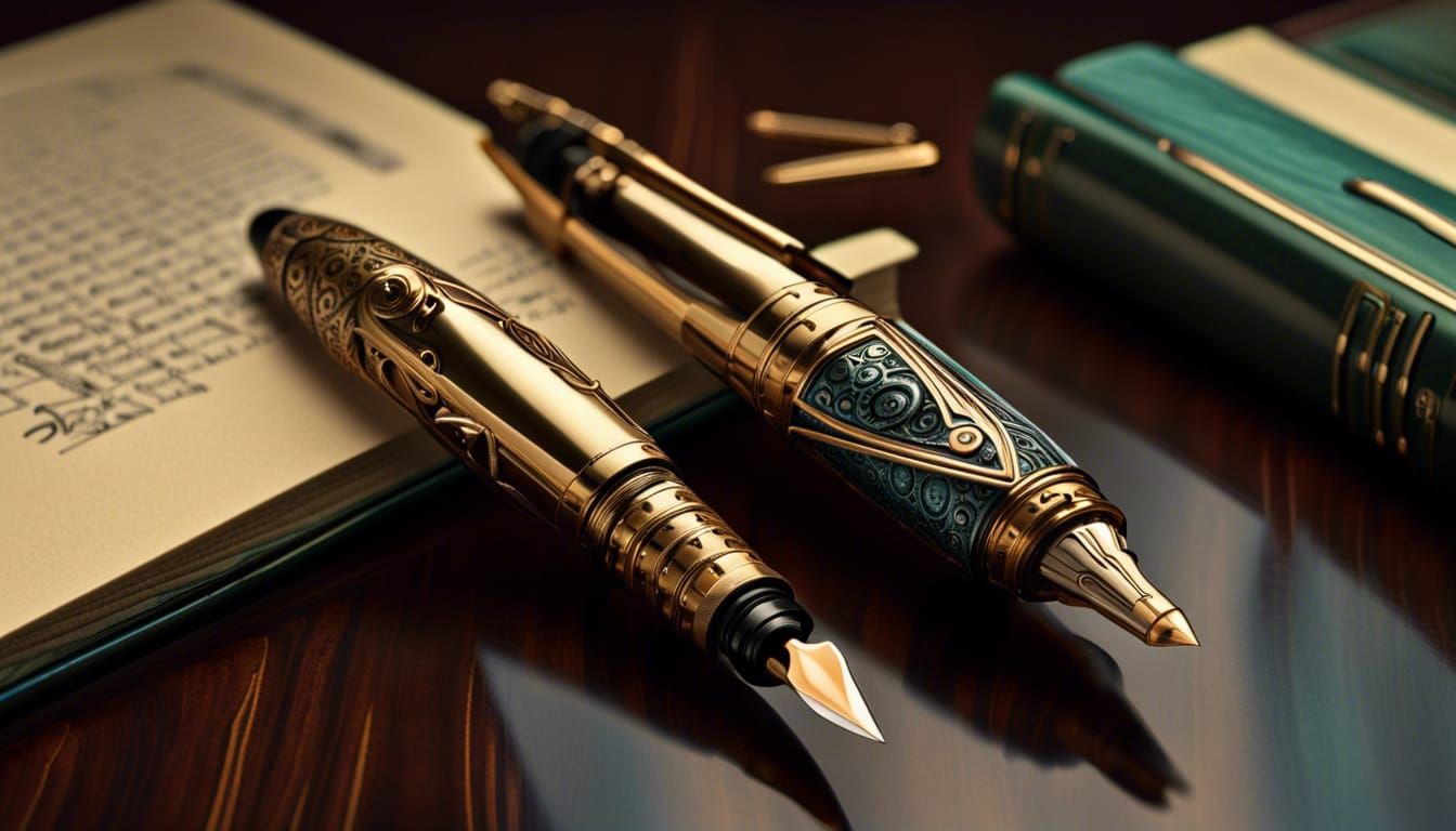 Pen set  by @Ebenim