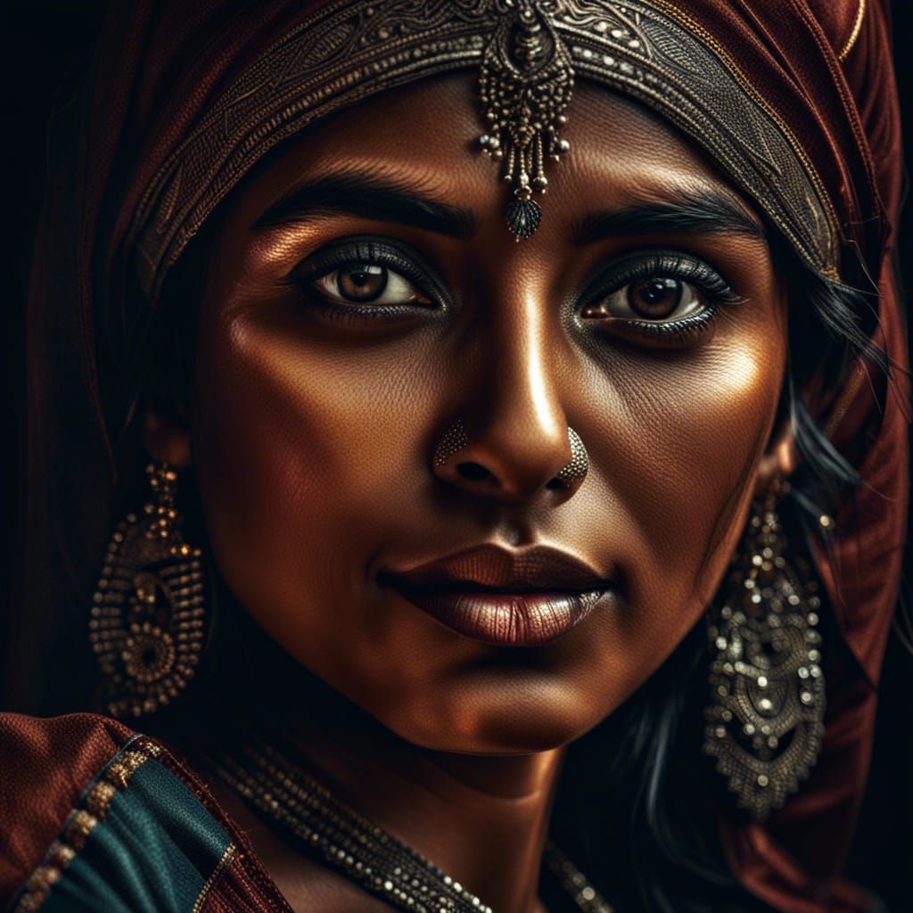 Indian Woman AI Generated Artwork NightCafe Creator indian-woman-ai-generated-artwork-nightcafe-creator