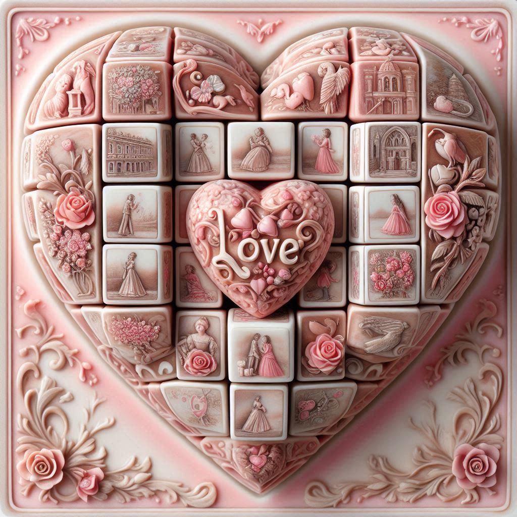 Valentines Rubiks Cube