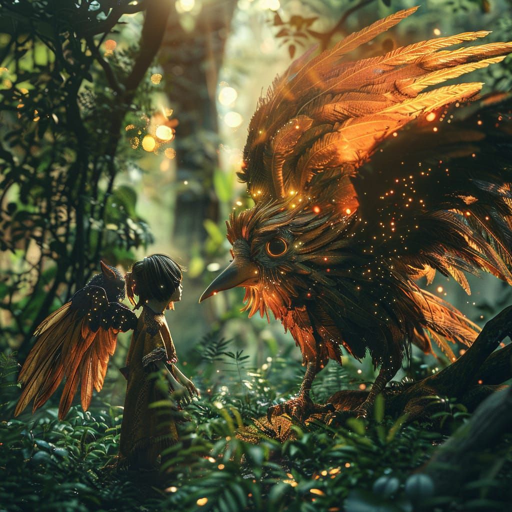 The Fairy and the bird