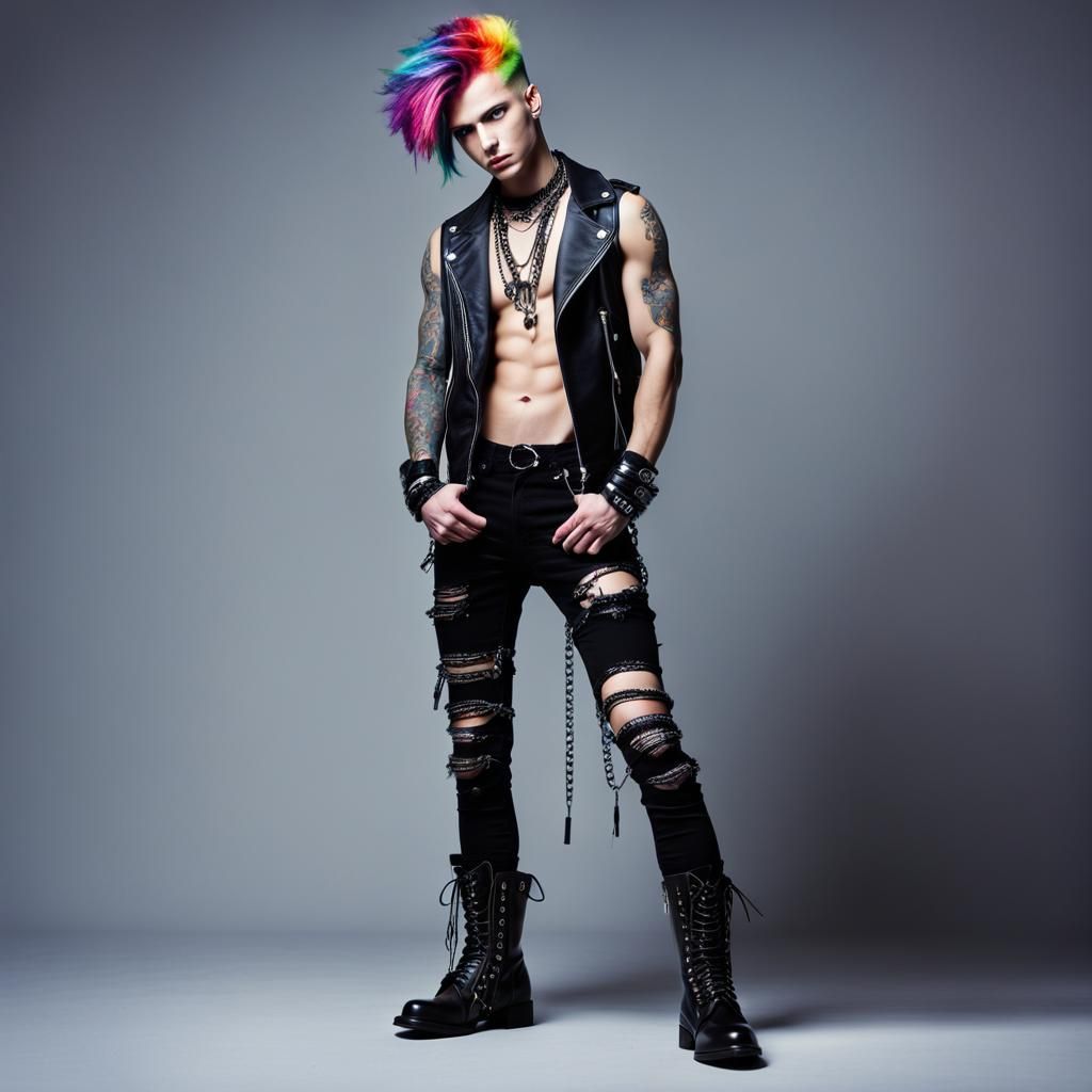 Rainbow punk