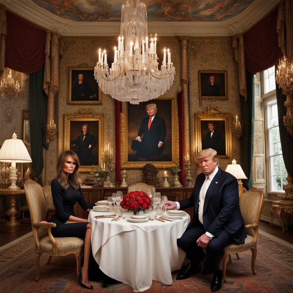 Trump and Melania
