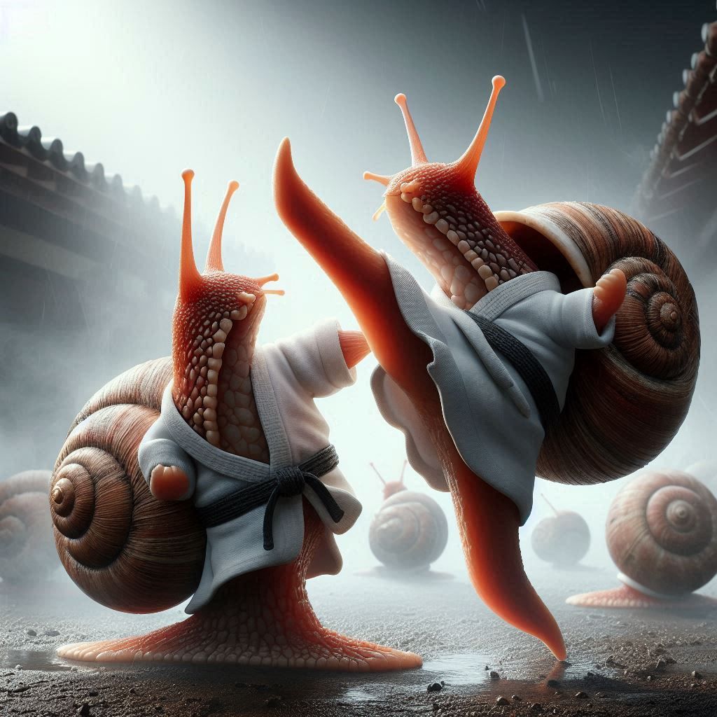 Karate Snails