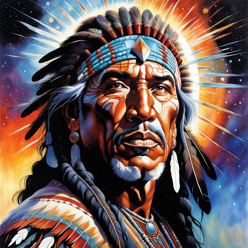 Native American Portrait 2
