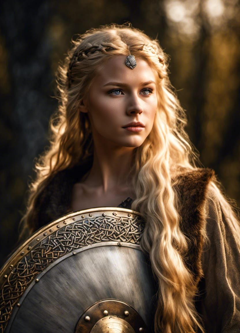 Shieldmaiden - AI Generated Artwork - NightCafe Creator